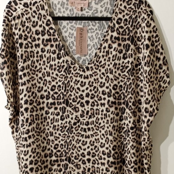 Look Fierce In This Leopard Blouse - Picture 1 of 6